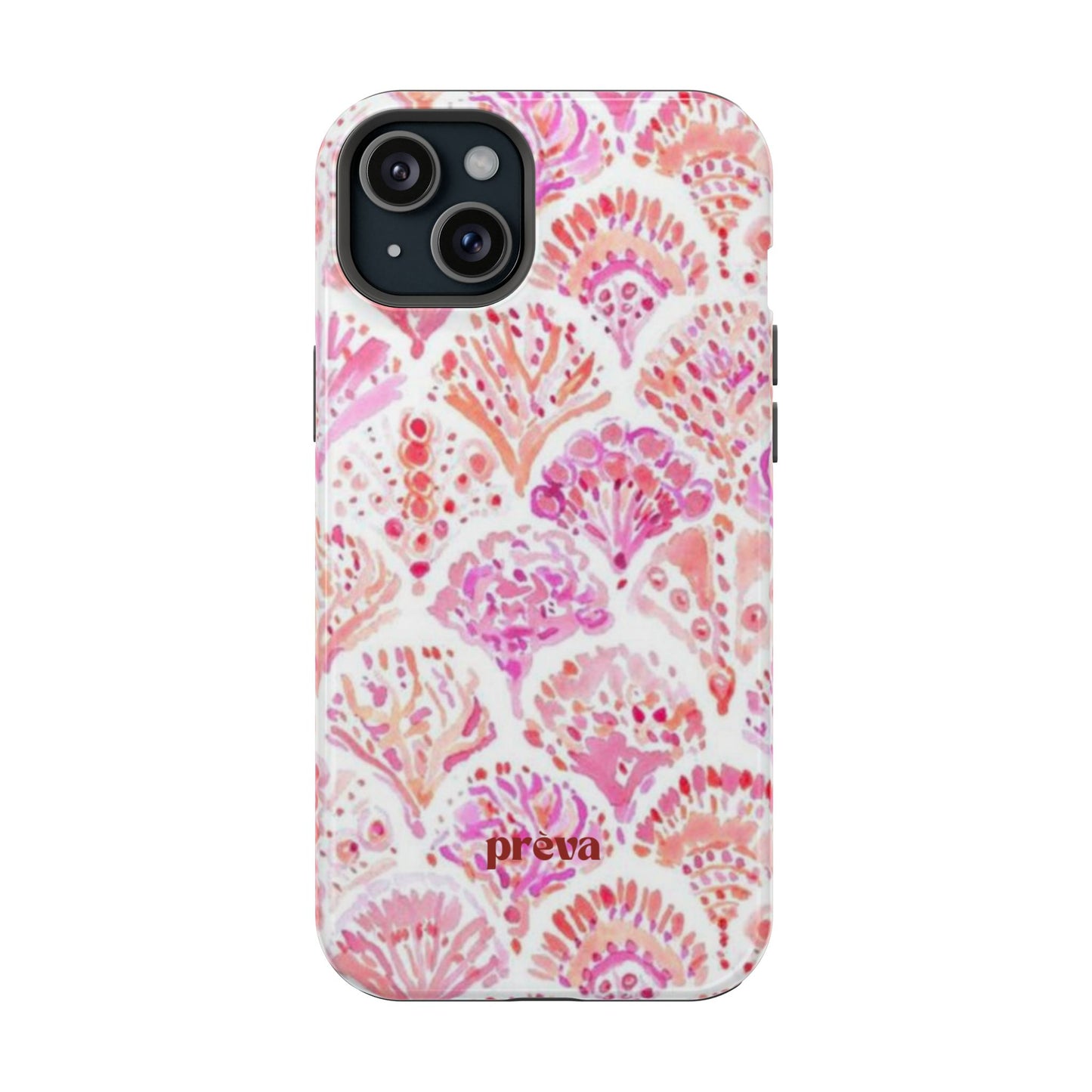 Pink Shell Watercolor Phone Case