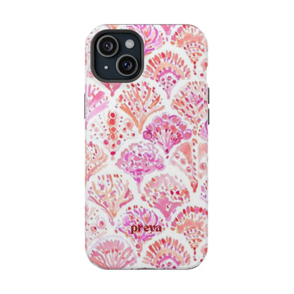Pink Shell Watercolor Phone Case