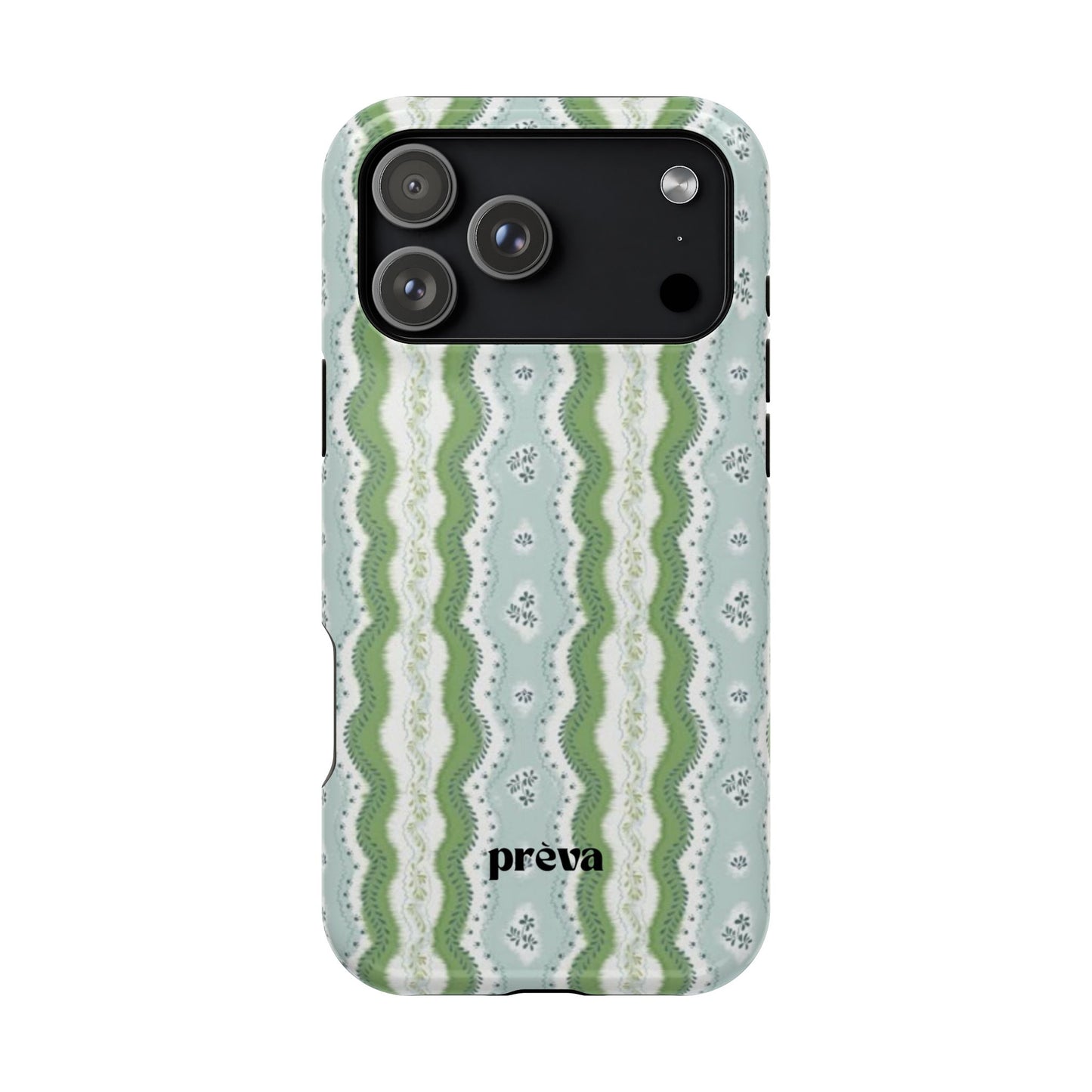 Green Waves Phone Case