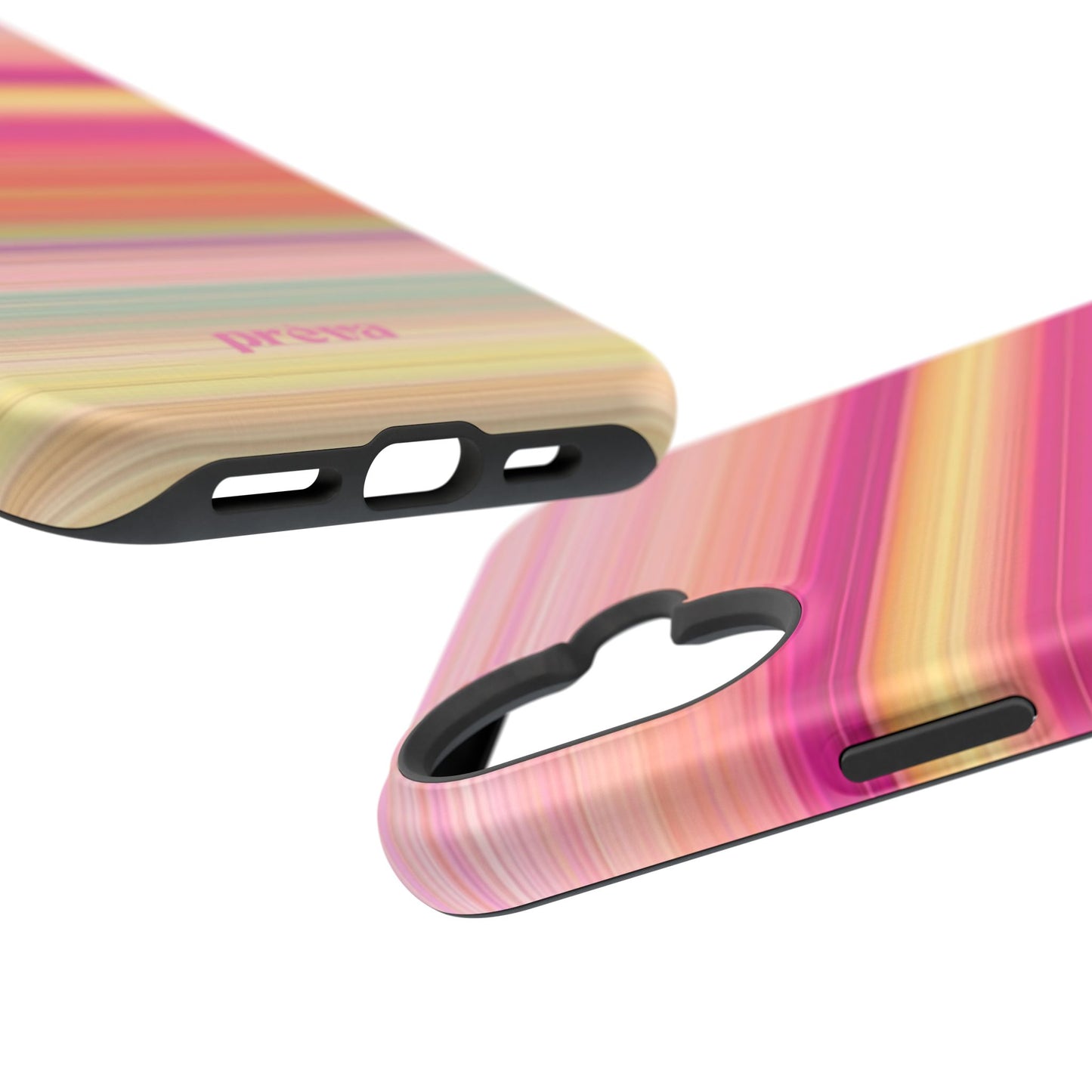 Pastel Stripe Rays Phone Case