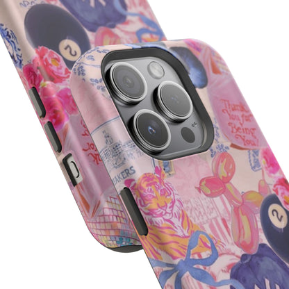 Retro 8 Ball Collage Phone Case
