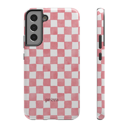 Pink Checkers Phone Case