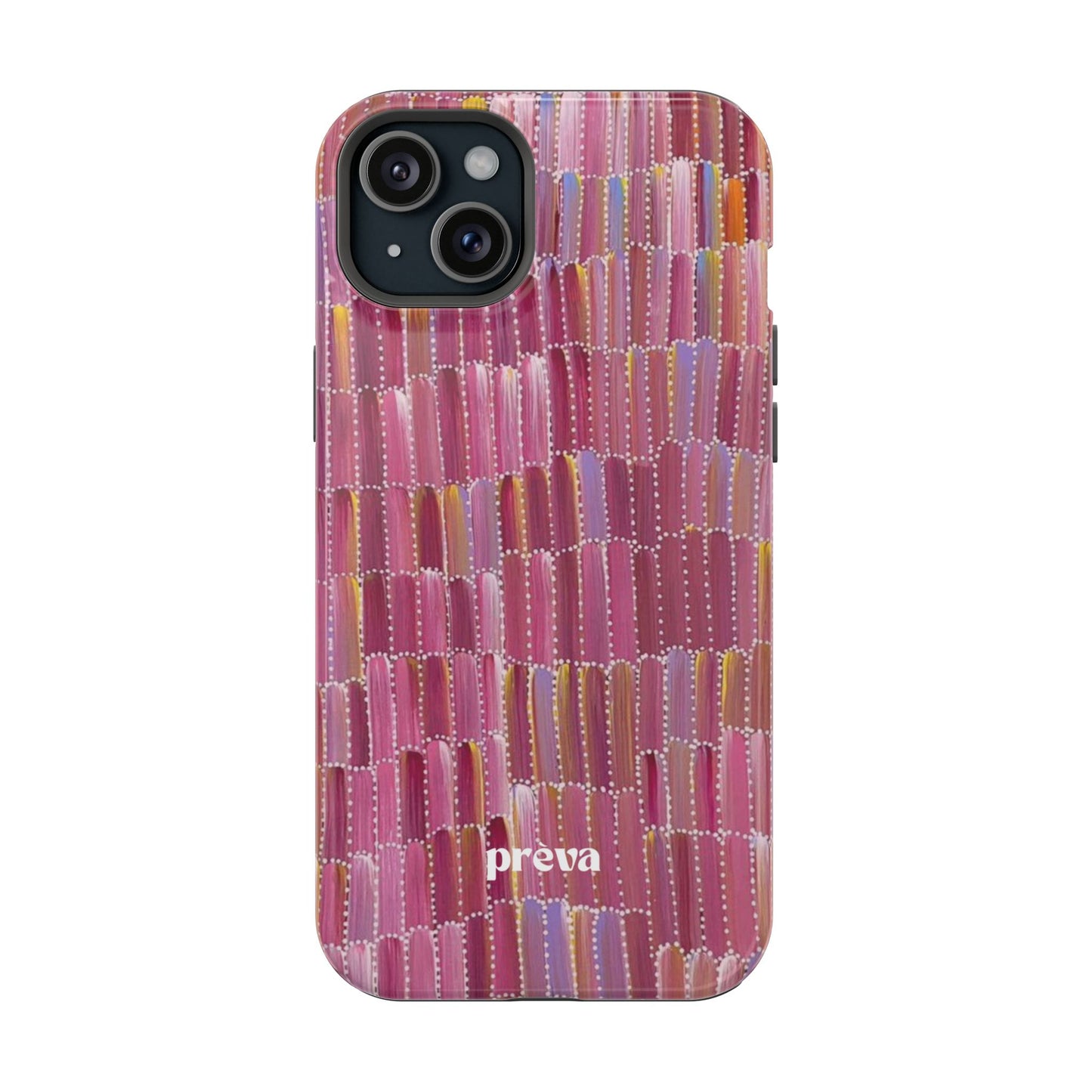 Pink Brushstroke Phone Case