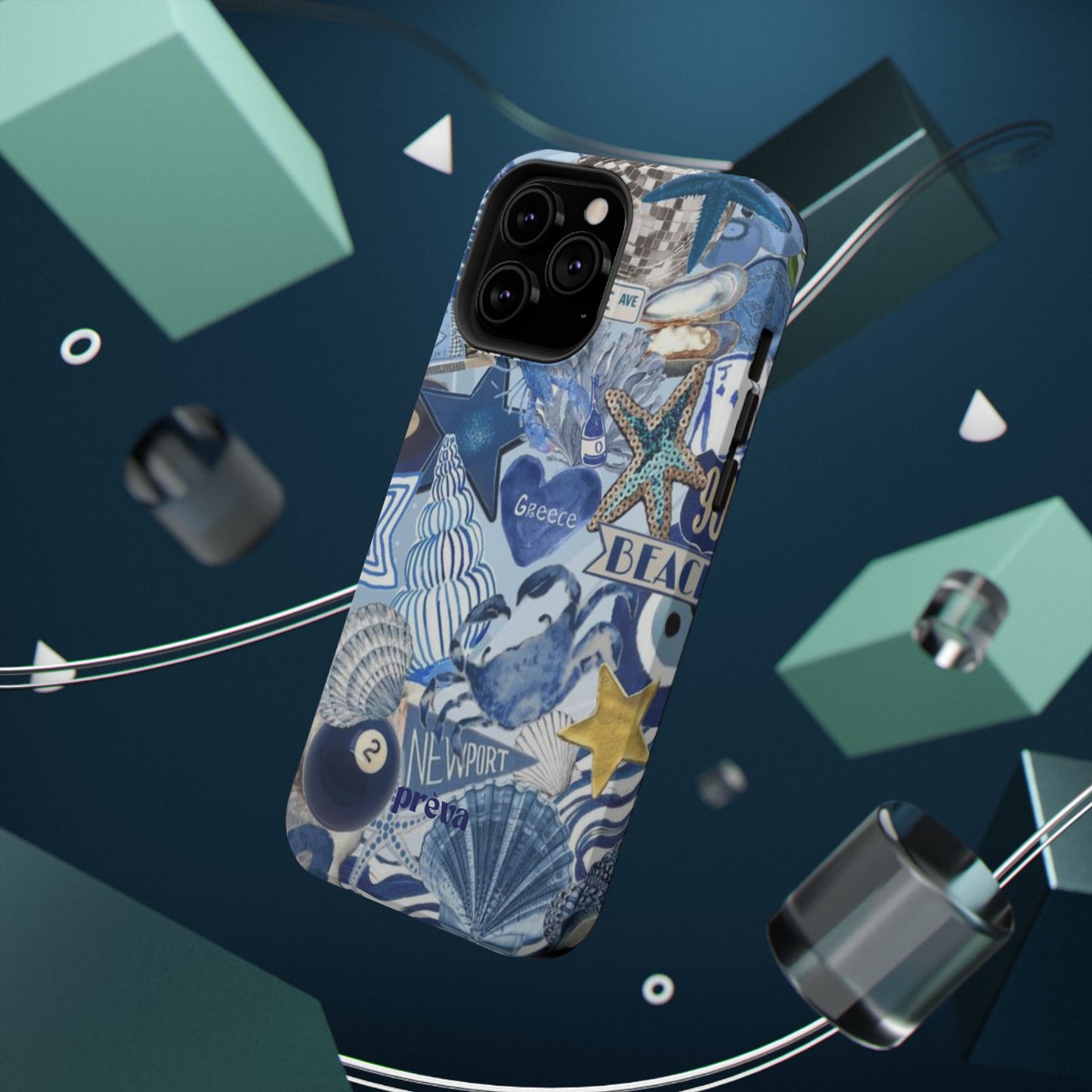 Coastal Collage Phone Case