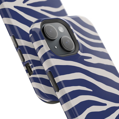 Blue Zebra Phone Case