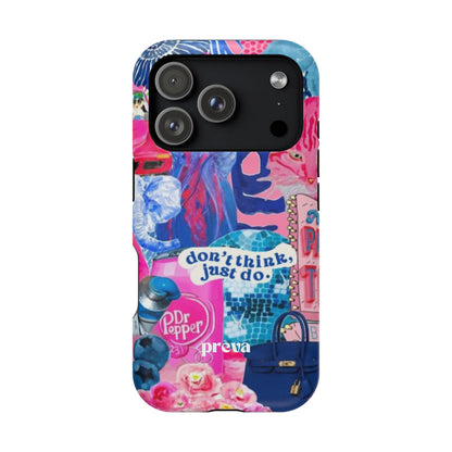 Vibrant Galaxy Collage Phone Case