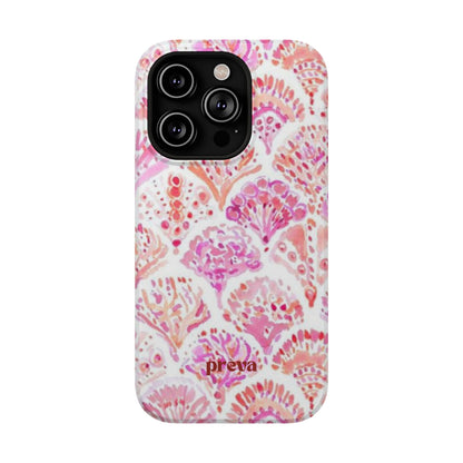 Pink Shell Watercolor Phone Case