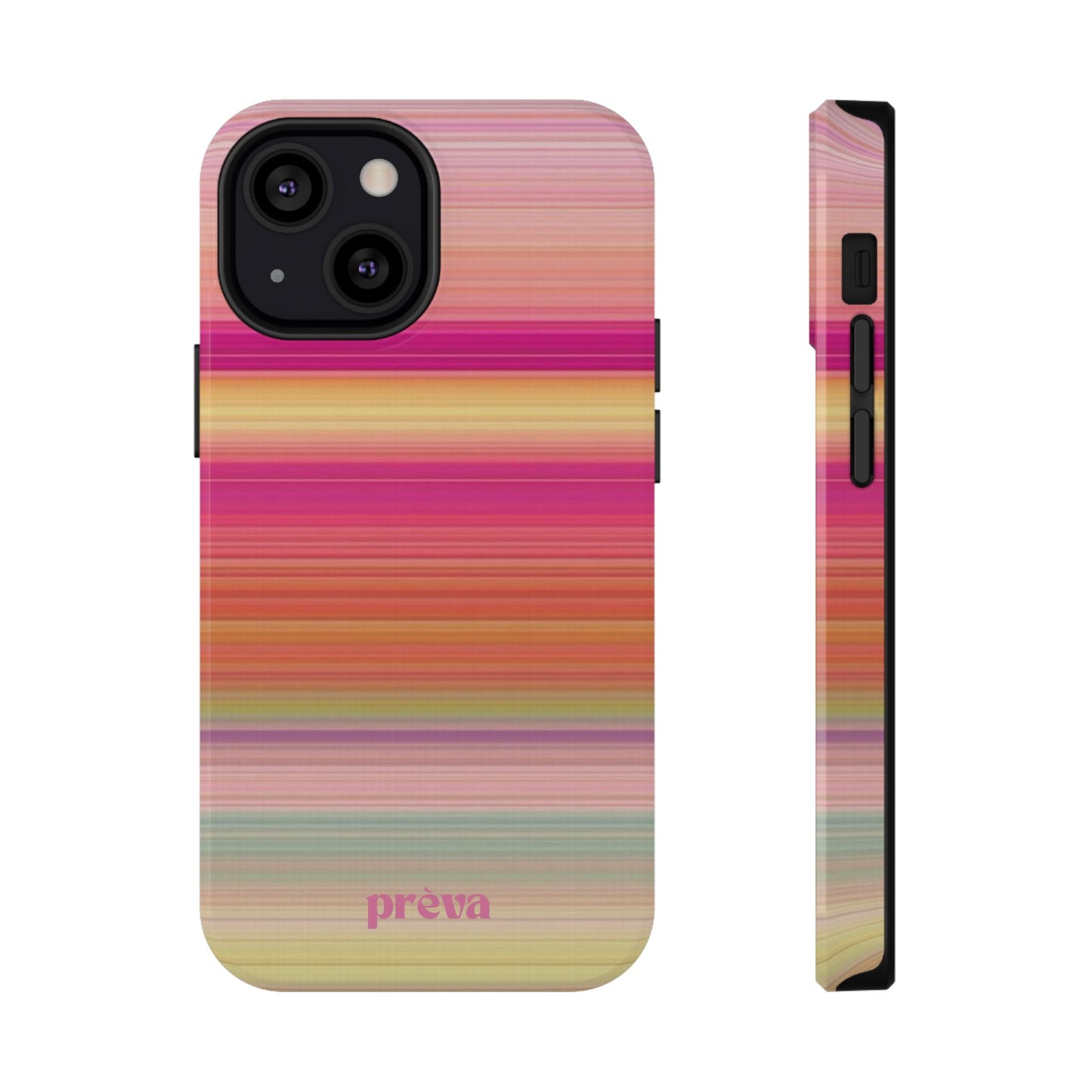 Pastel Stripe Rays Phone Case