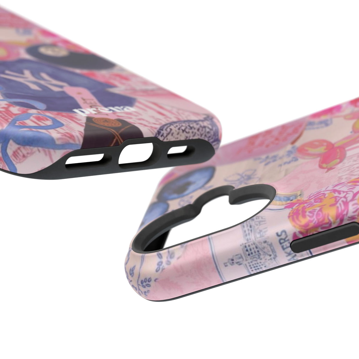 Retro 8 Ball Collage Phone Case