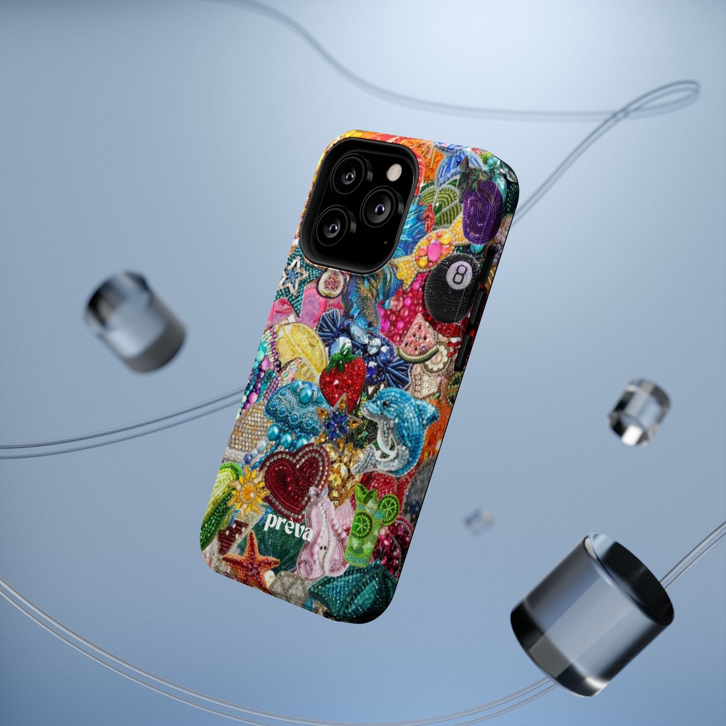Colorful Rhinestone Phone Case