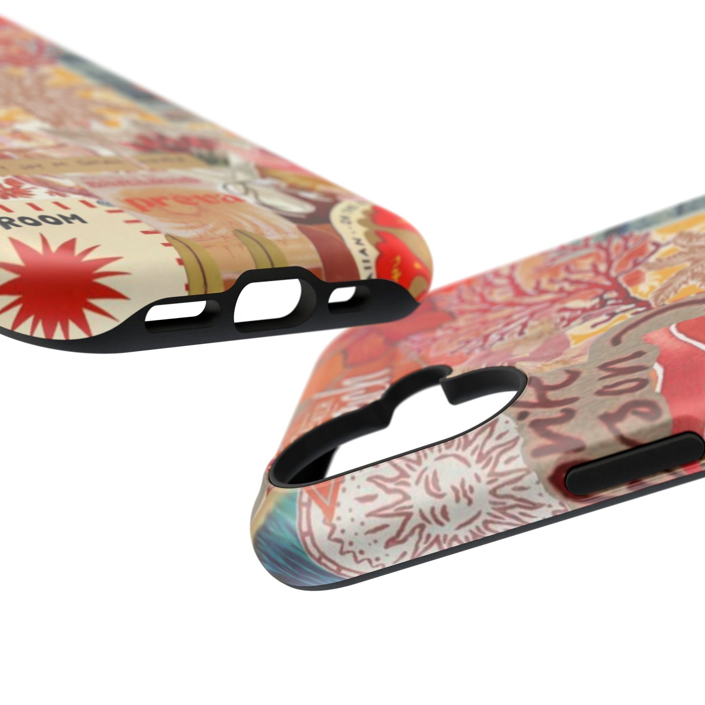 Vintage Floral Collage Phone Case