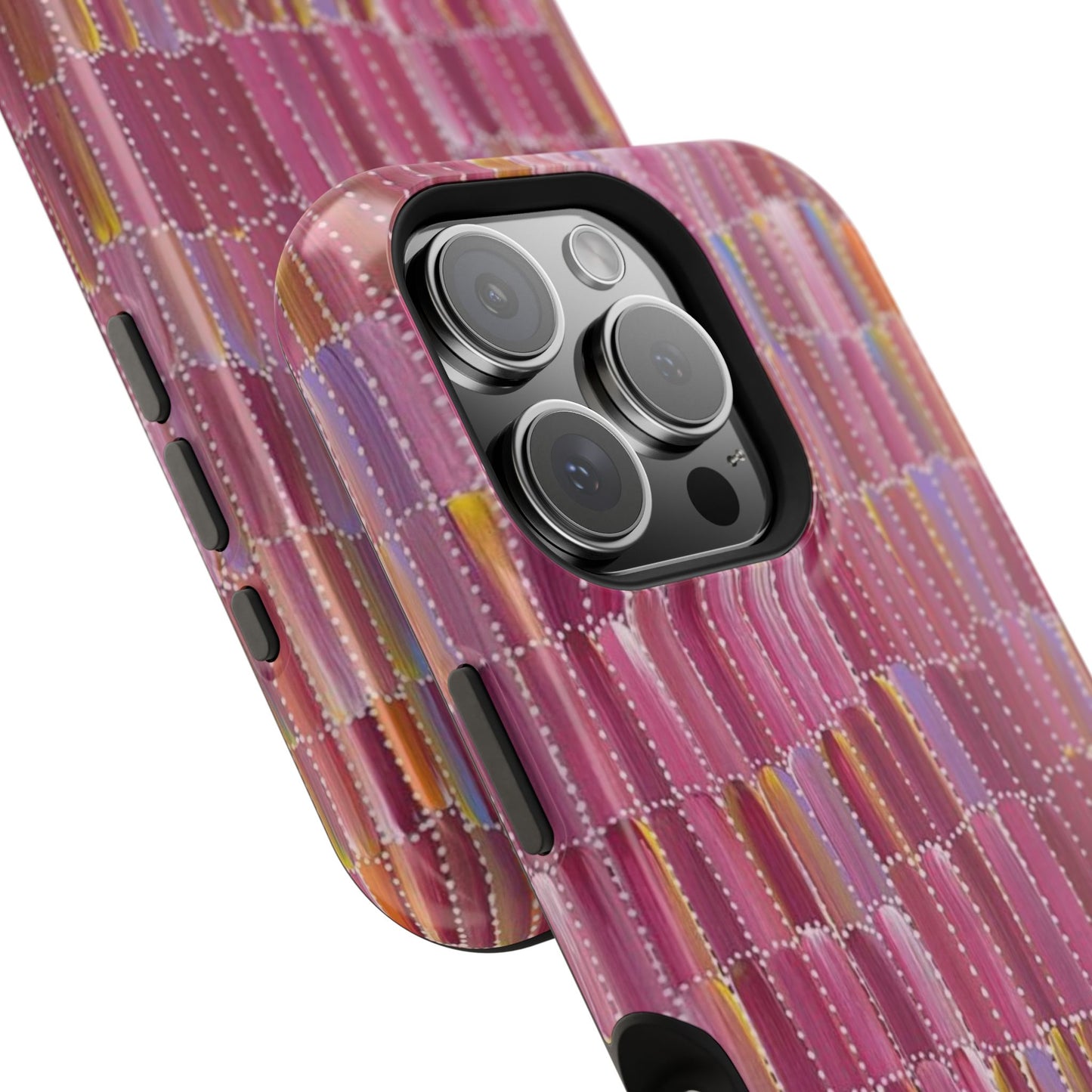 Pink Brushstroke Phone Case