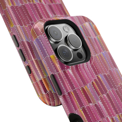 Pink Brushstroke Phone Case