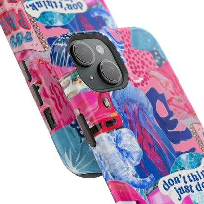 Vibrant Galaxy Collage Phone Case