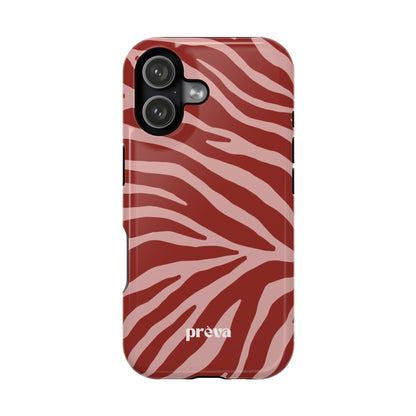Red Zebra Phone Case