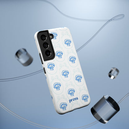 Fancy Teal Shell Phone Case