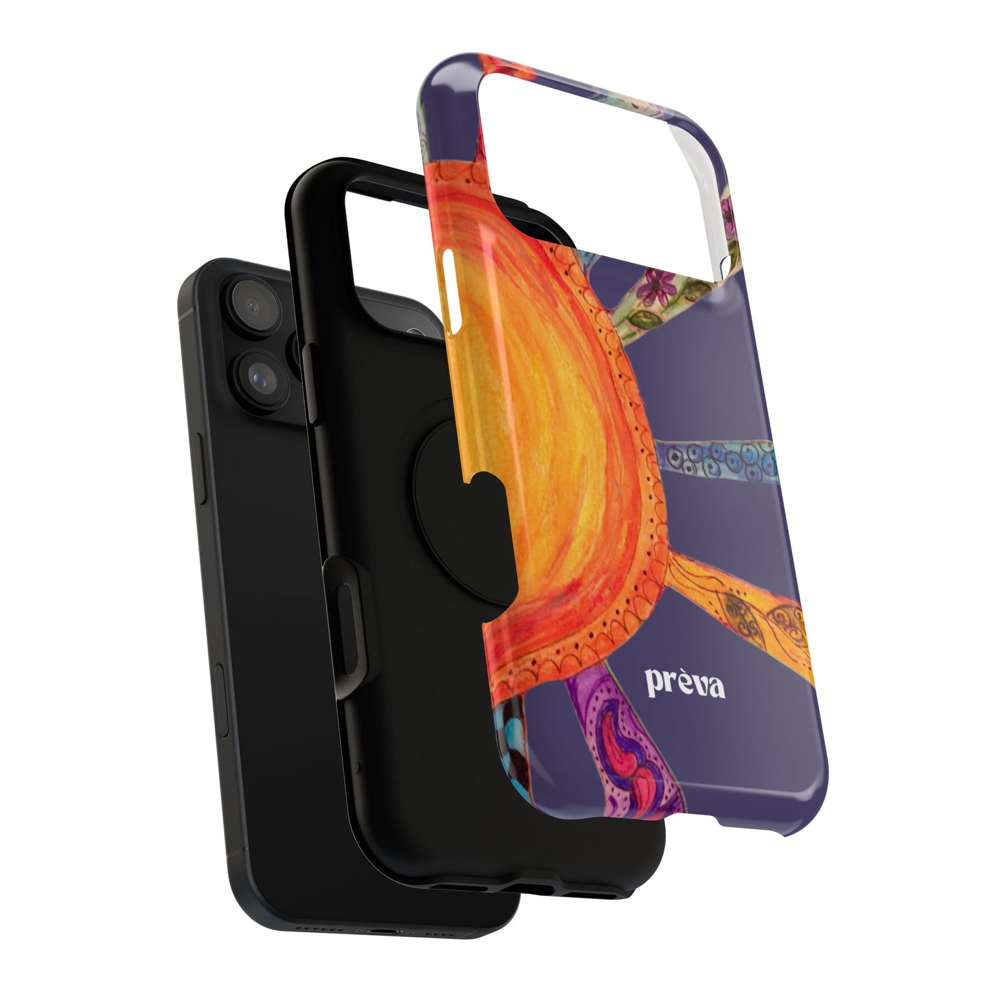 Purple Cancun Sun Phone Case