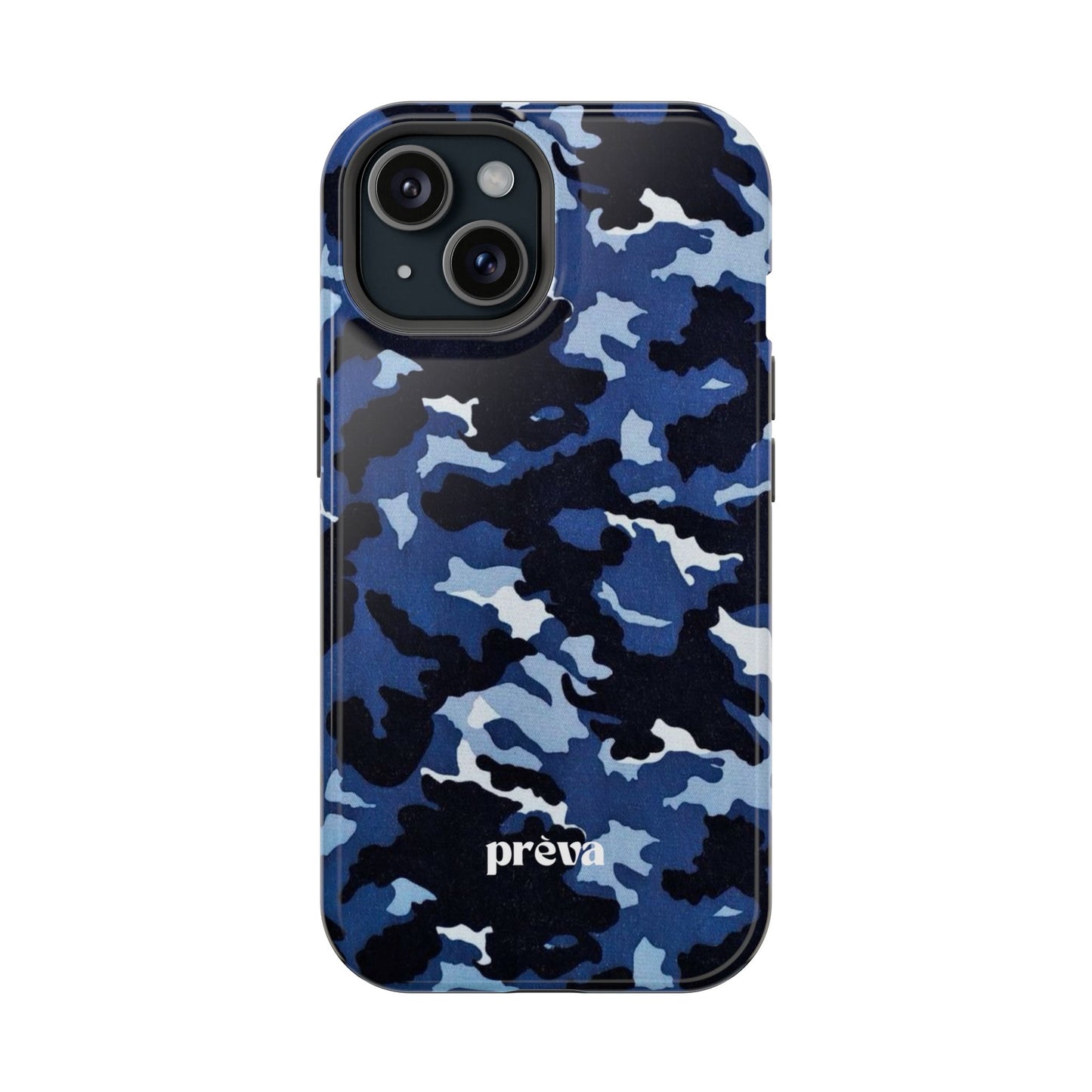 Blue Camo Phone Case