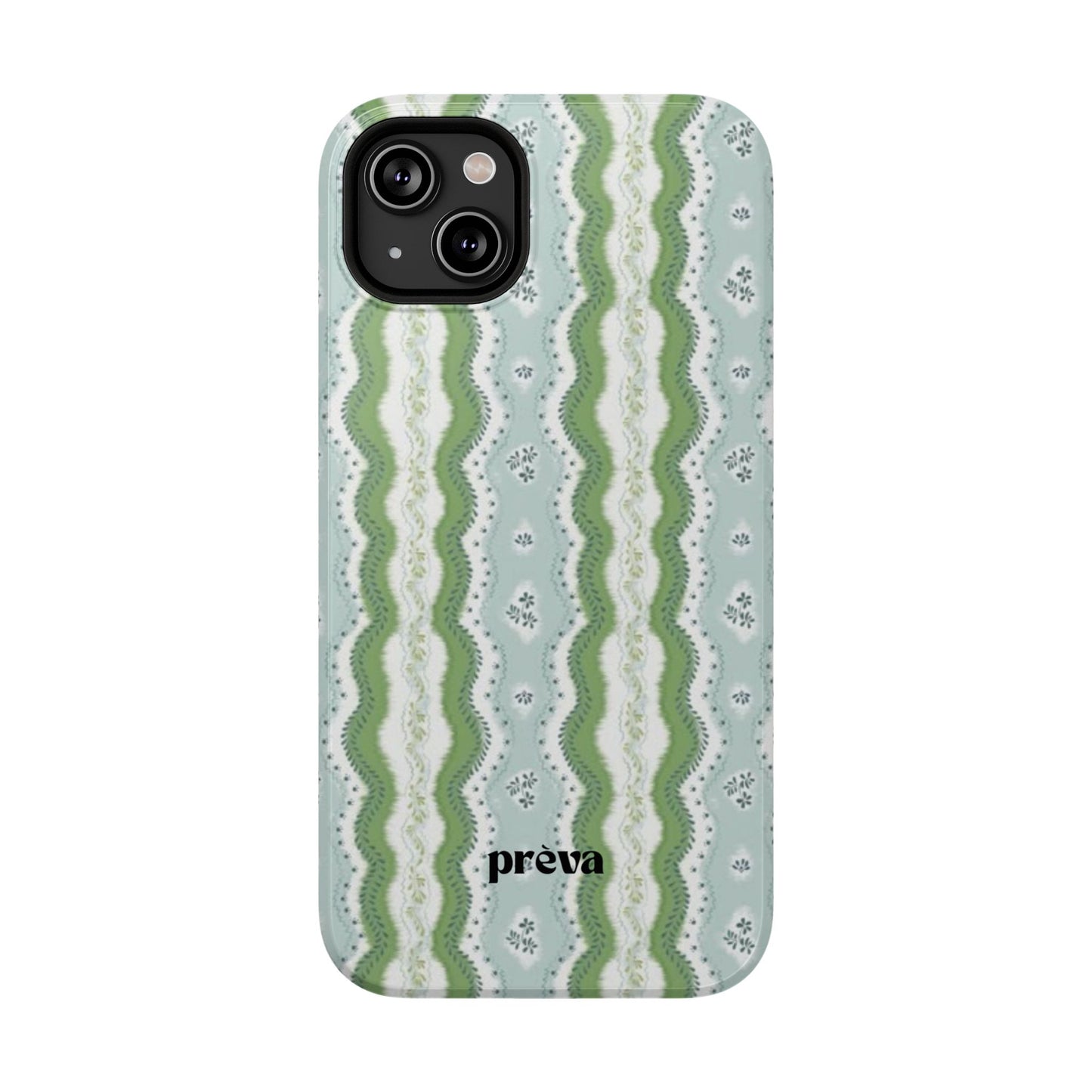 Green Waves Phone Case
