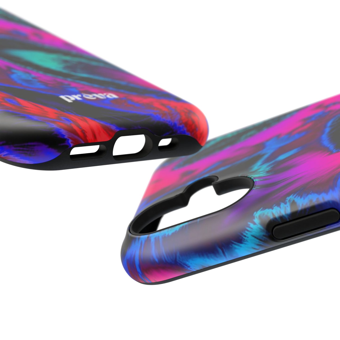 Neon Swirl Phone Case