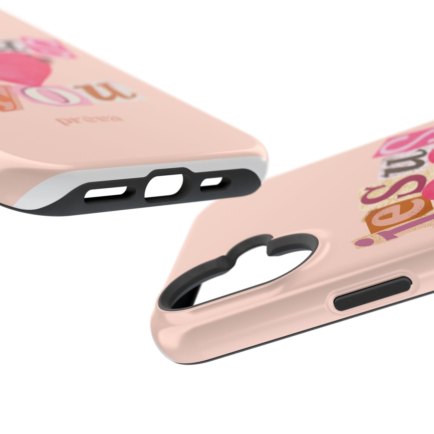 Pink Jesus Loves You Phone Case