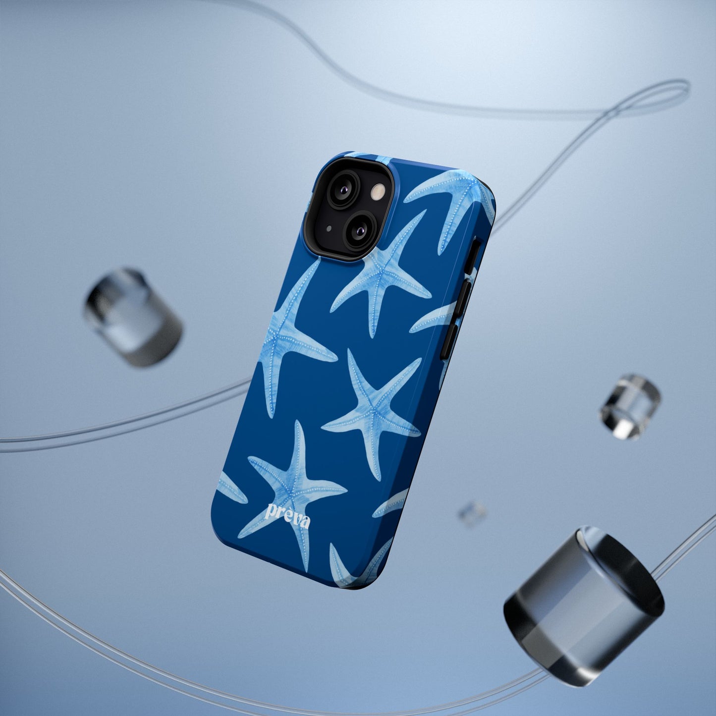 Blue Starfish Phone Case