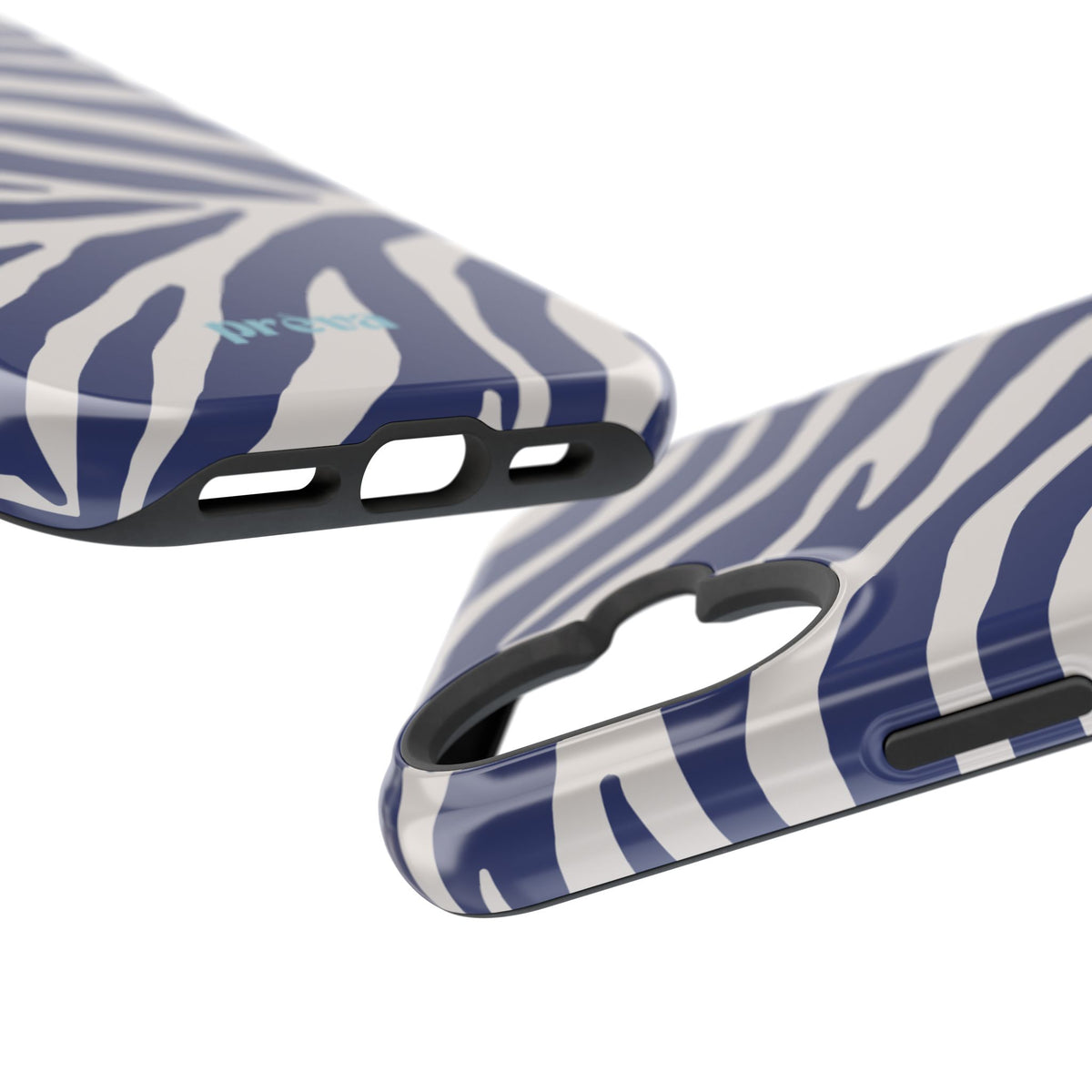 Blue Zebra Phone Case
