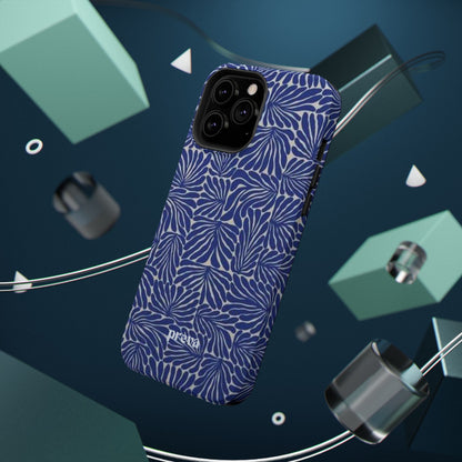 Blue Abstract Greek Phone Case