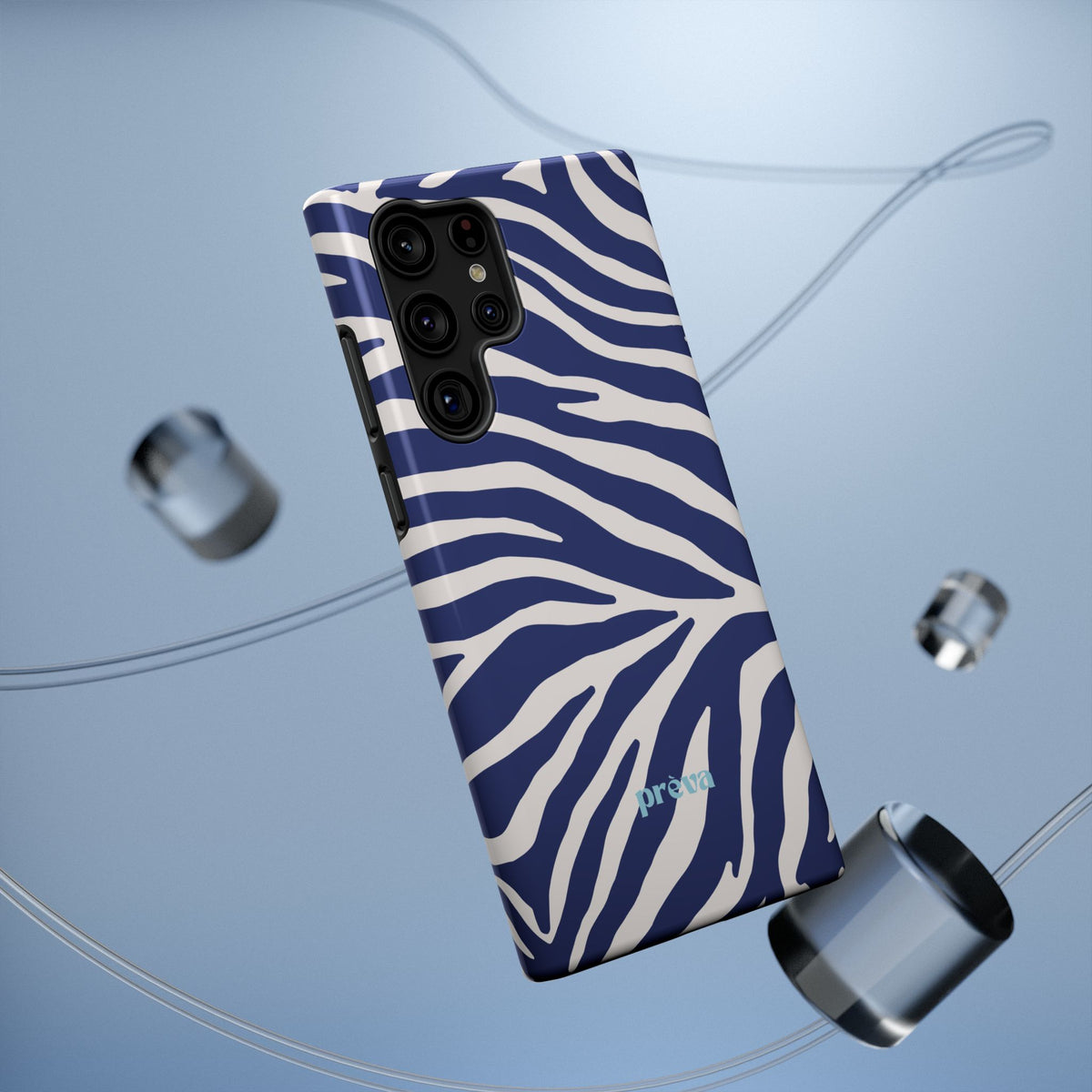 Blue Zebra Phone Case