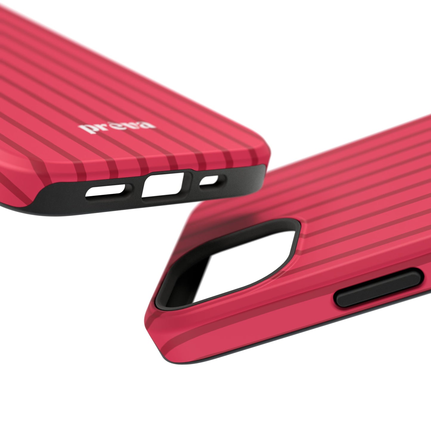 Pinky Red Stripes Phone Case