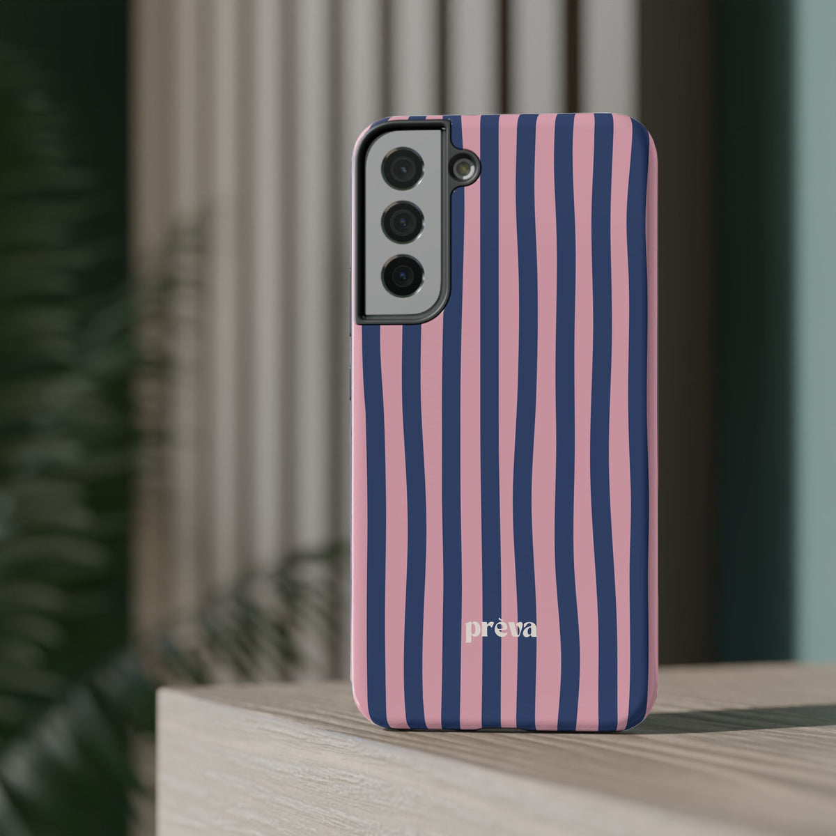 Blue and Pink Stripes Case