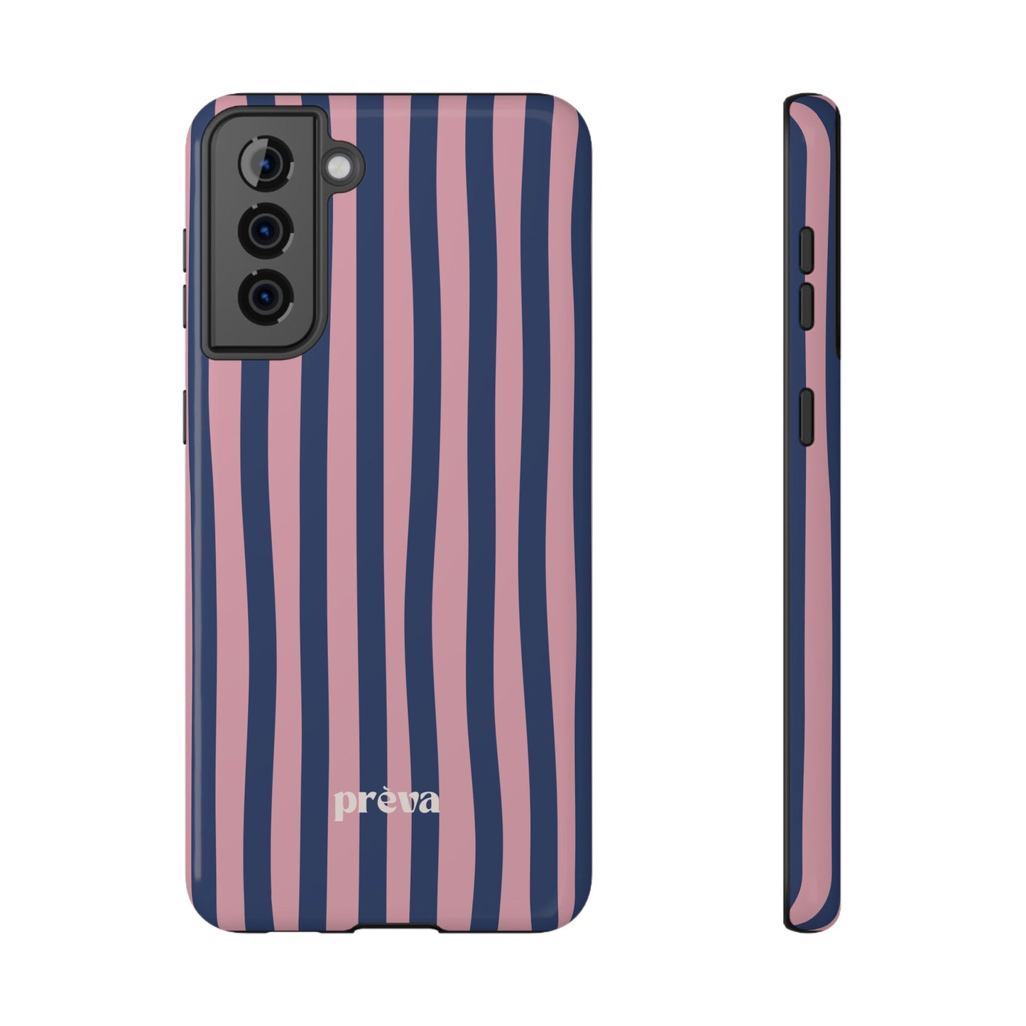 Blue and Pink Stripes Case