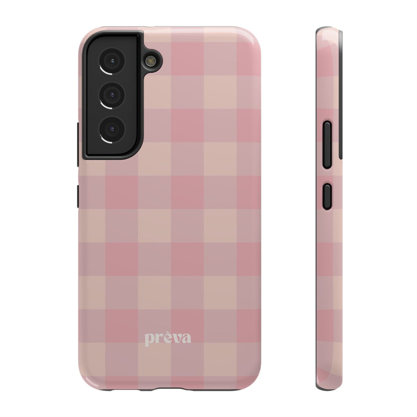 Pink Plaid Phone Case