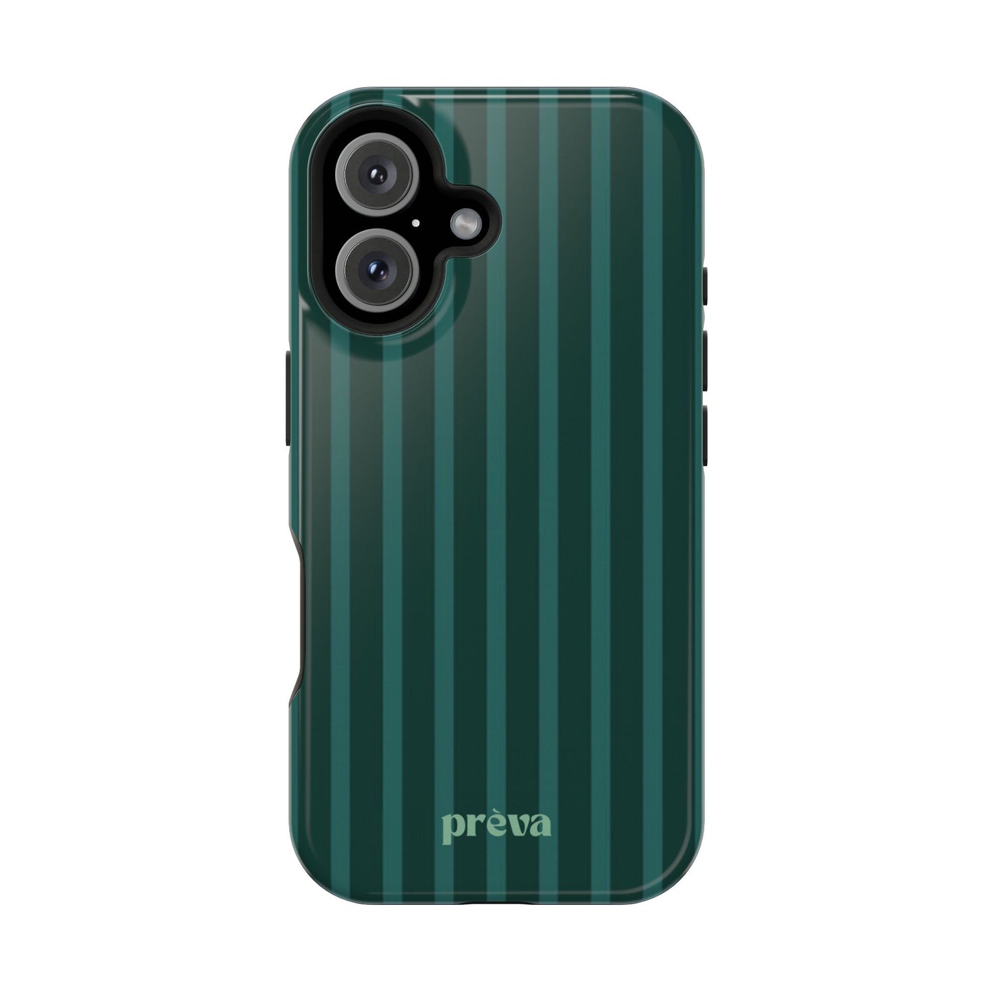 Striped Green Phone Case