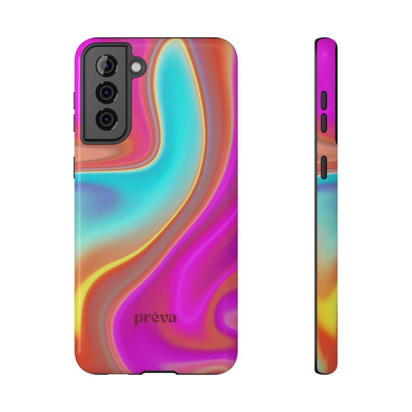 Iridescent Swirl Phone Case