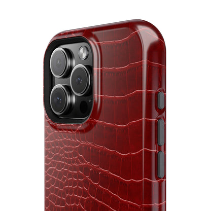 Red Croc Phone Case