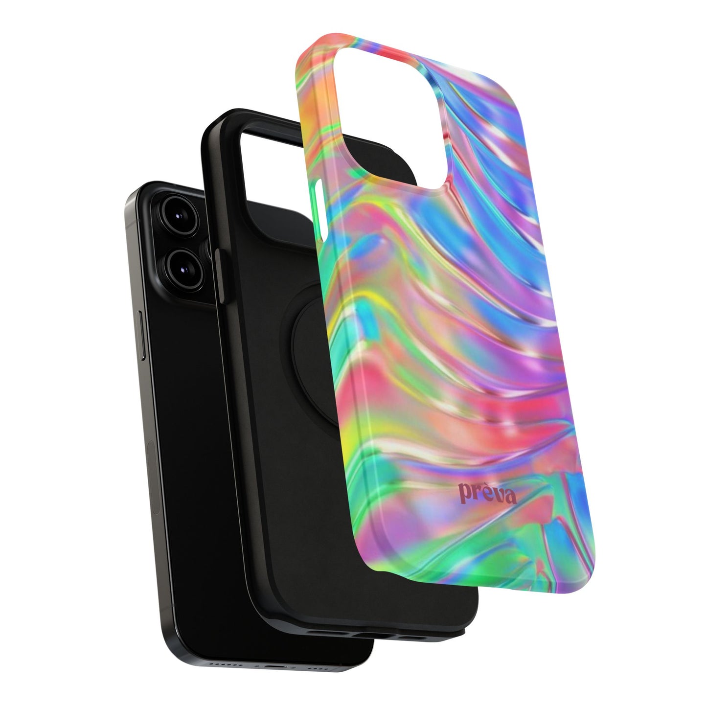 Iridescent Swirl Phone Case