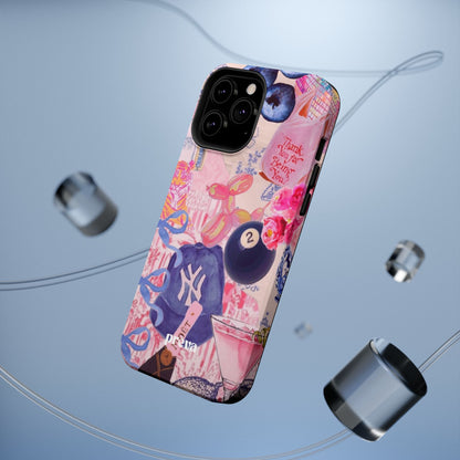 Retro 8 Ball Collage Phone Case
