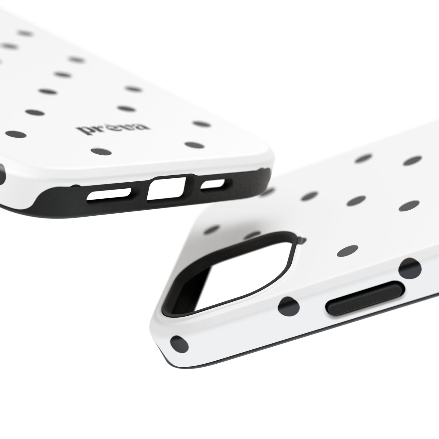 B&W polka dots Phone Case