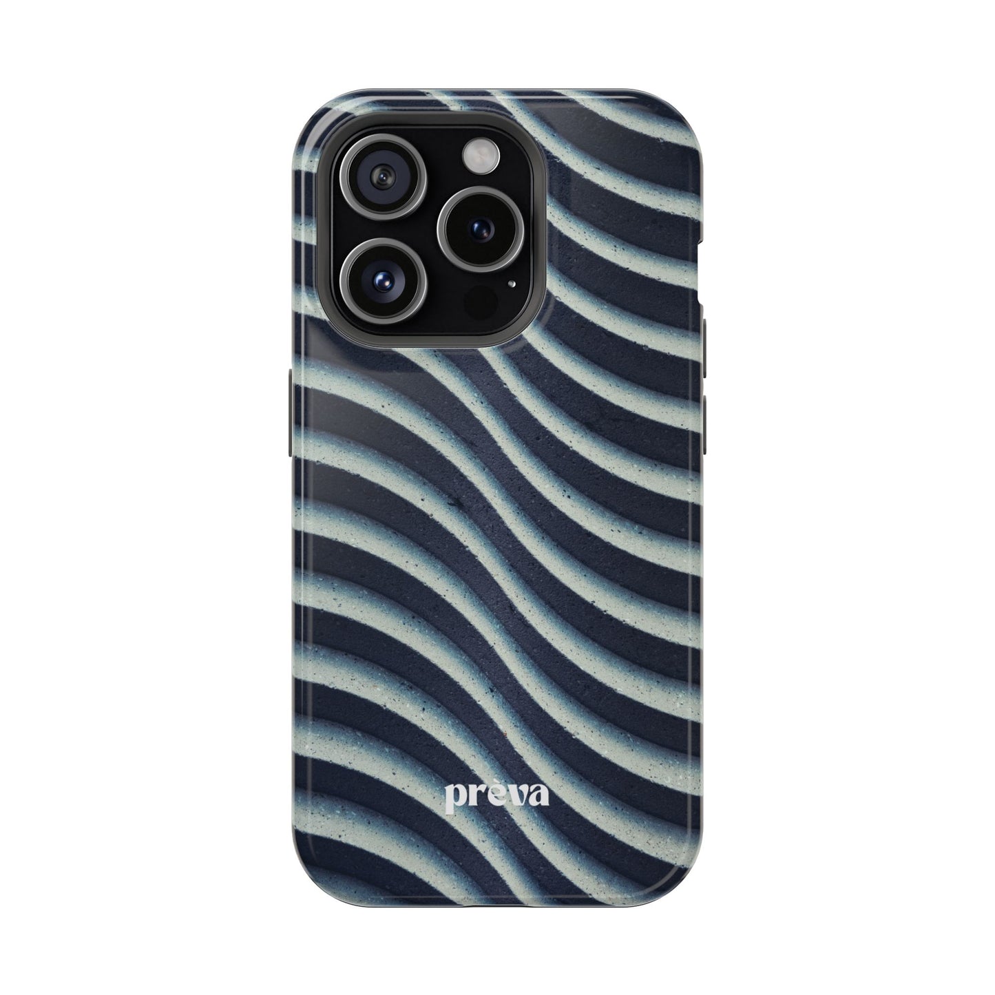 Navy Waves Phone Case