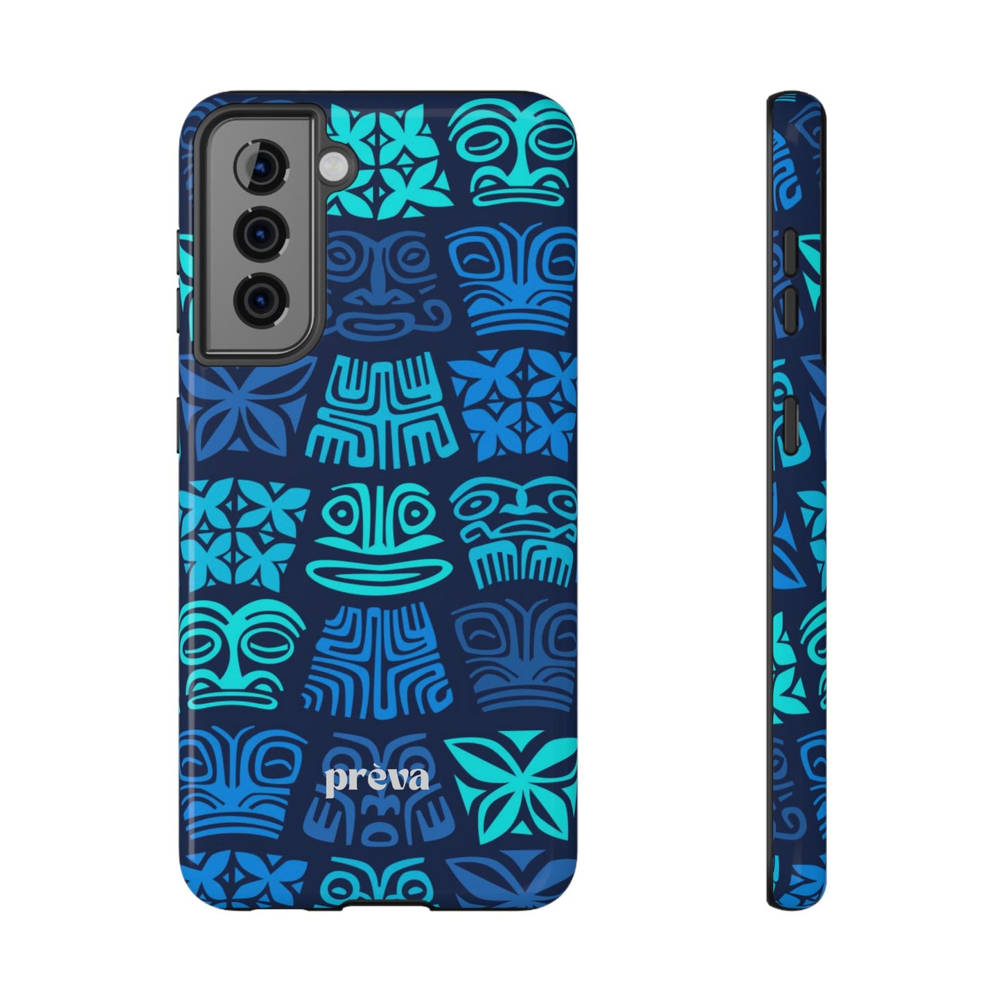 Blue Tiki Phone Case