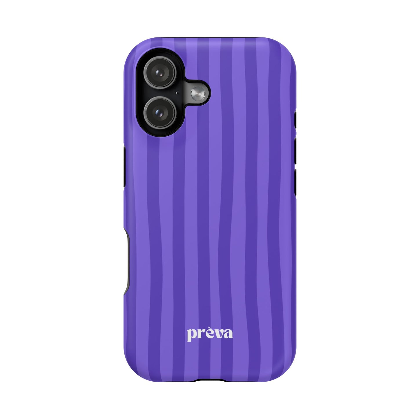 Dark Purple Stripes Phone Case