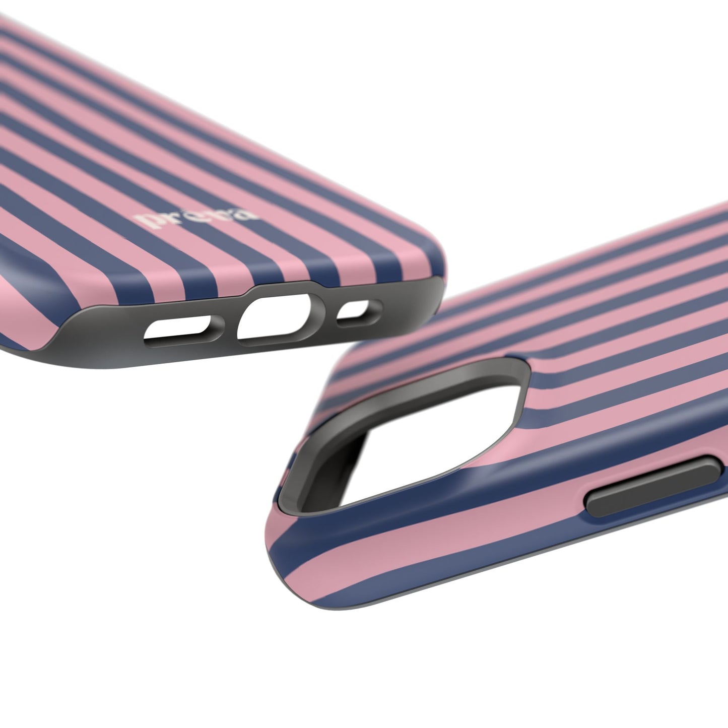 Blue and Pink Stripes Case