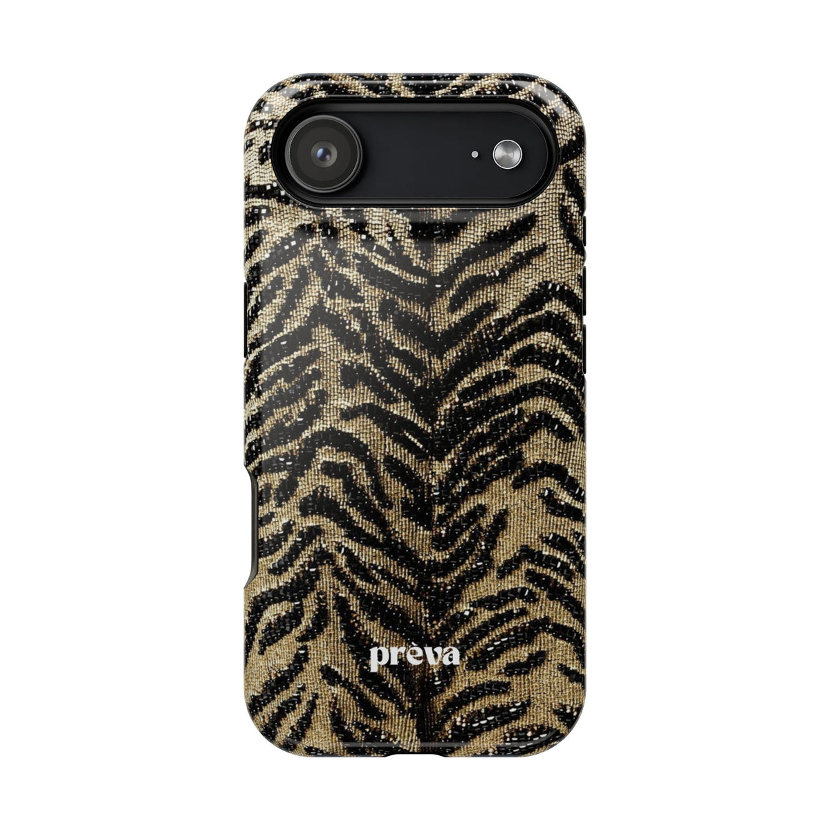 Phone Case — Impact‑Resistant Tiger Print Rug Texture