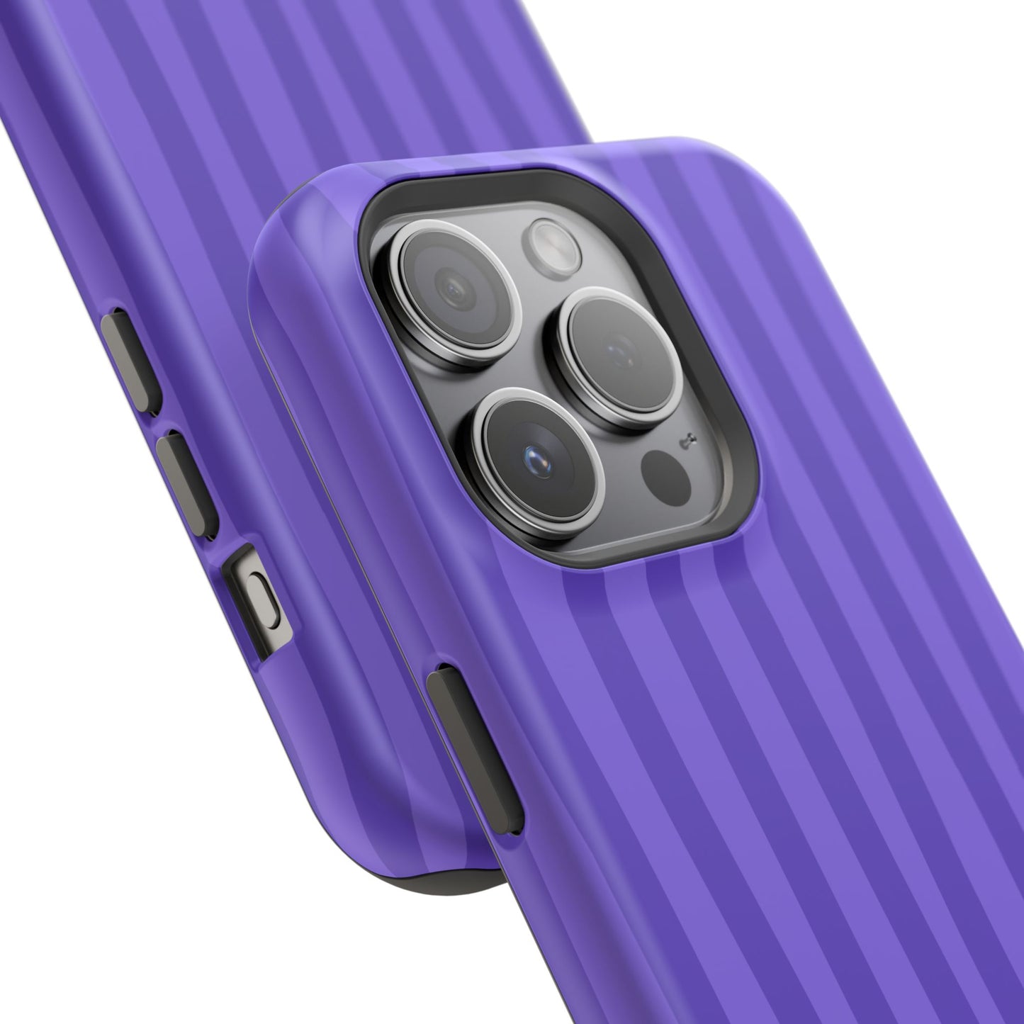 Dark Purple Stripes Phone Case