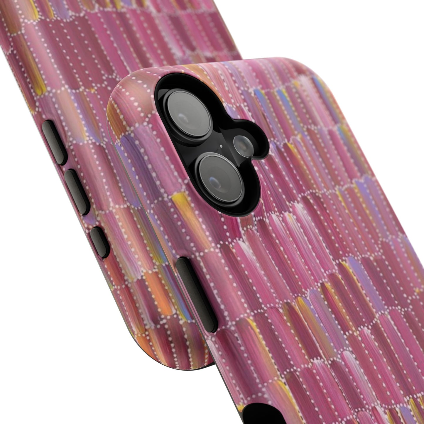 Pink Brushstroke Phone Case