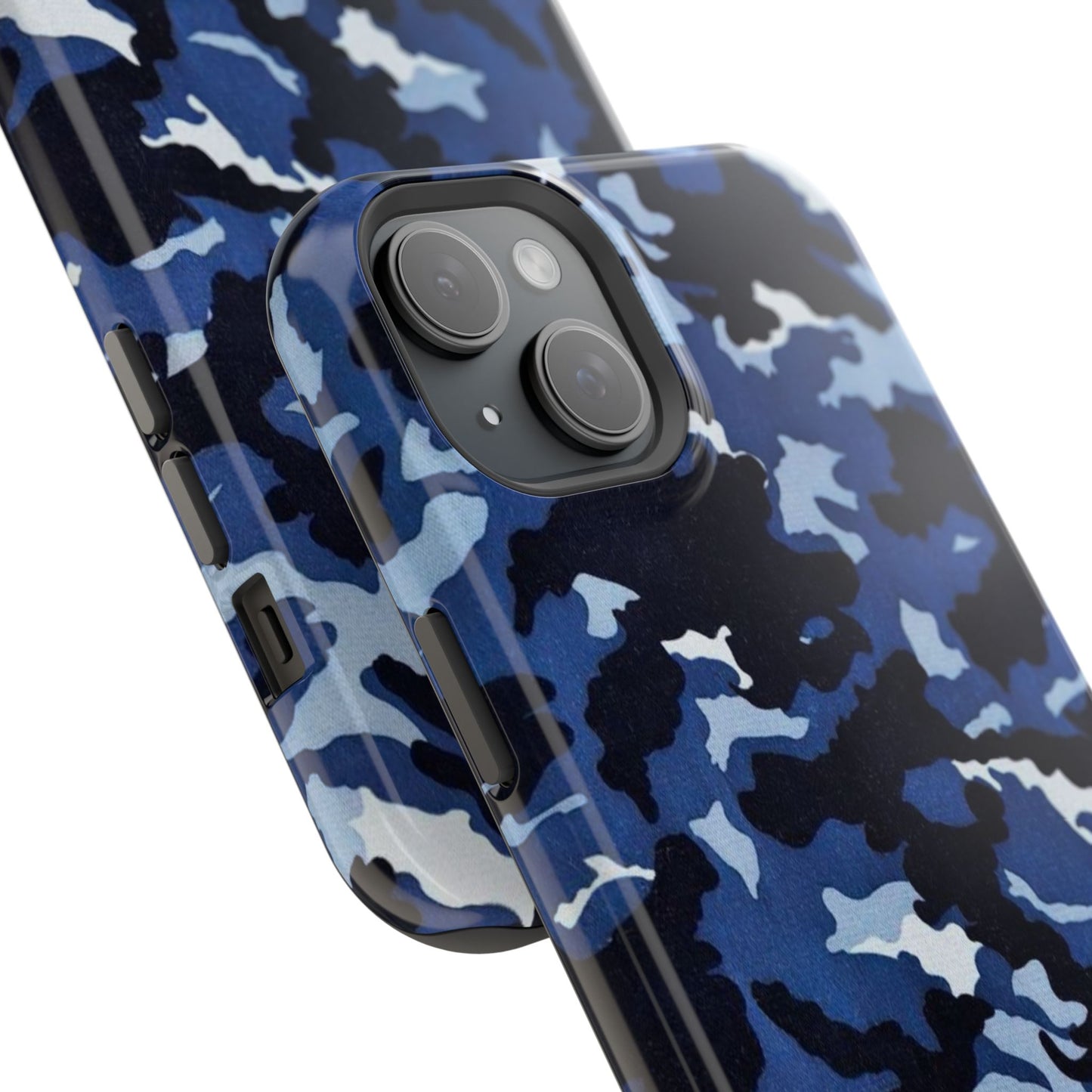 Blue Camo Phone Case