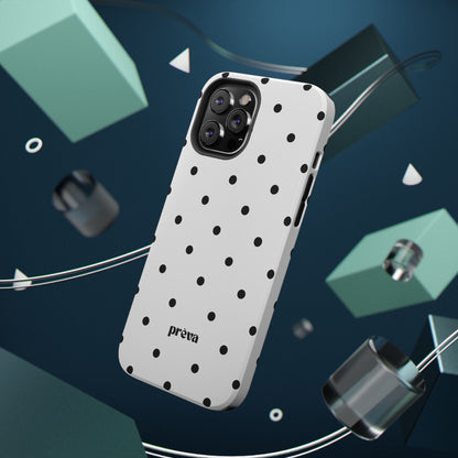 B&W polka dots Phone Case