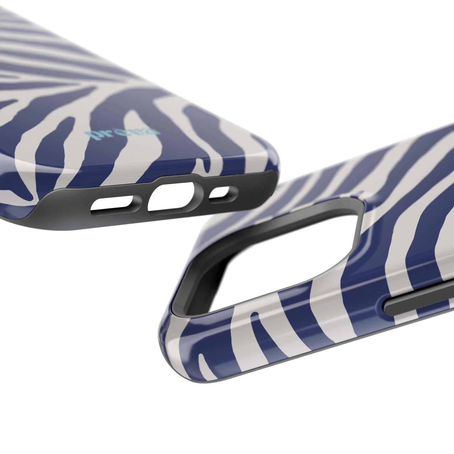 Blue Zebra Phone Case