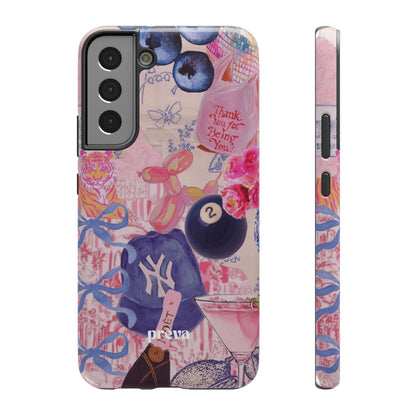 Retro 8 Ball Collage Phone Case